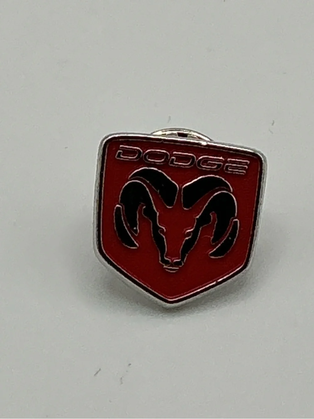 DODGE RAM Pin Pinback Hat Lapel Tie Tac Tack Logo Red Metal Badge